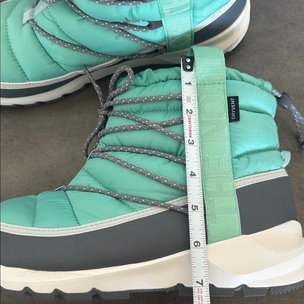 The North Face THERMOBALL Insulated Lace Up Waterproof Winter Boots Size 11 EUC - Picture 7 of 12